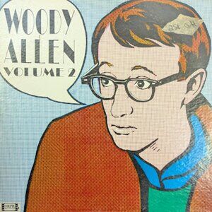 Woody Allen comedy vintage VTG record album LP volume 2 COLPIX 12" LP 33 RPM